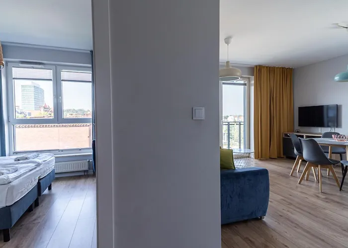 Modern, Two Bedroom, Shipyard View By Grand غدانسك